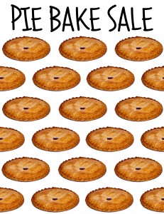 pie bake sale