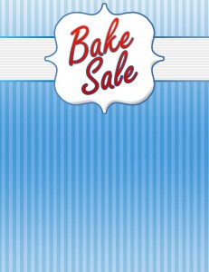 bake sale background