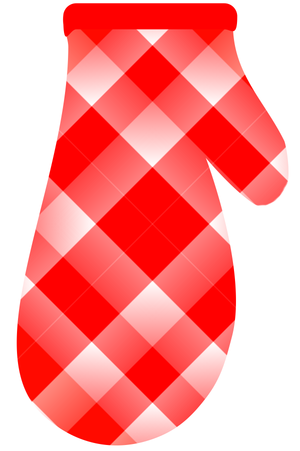 oven mitt clipart