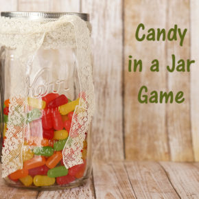 candy in a jar guessing game